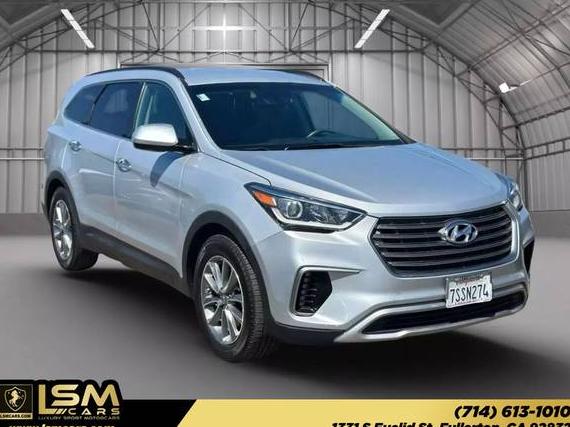 HYUNDAI SANTA FE 2017 KM8SM4HF6HU184339 image